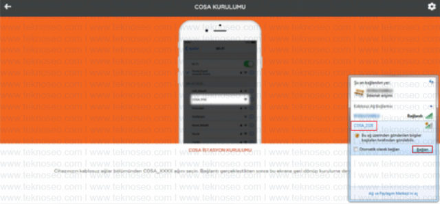 cosa,akıllı kobi kiti,kurulum,bağlantı sorunu,eşleştirme