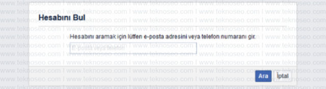 facebook,şifremi unuttum,kimlik ibrazı,güvenilir kişilerden yardım isteme,sorun bildir,kod gelmiyor