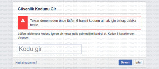 facebook,şifremi unuttum,kimlik ibrazı,güvenilir kişilerden yardım isteme,sorun bildir,kod gelmiyor