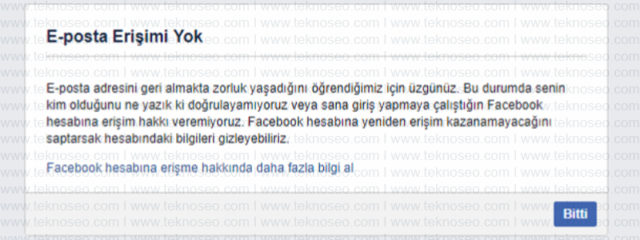 facebook,şifremi unuttum,kimlik ibrazı,güvenilir kişilerden yardım isteme,sorun bildir,kod gelmiyor