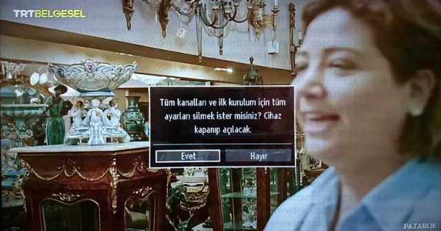 finlux smart tv,kanal arama,sinyal yok,ilk kurulum,fabrika ayarlarına alma,turksat 4a uydu kanal ayarları