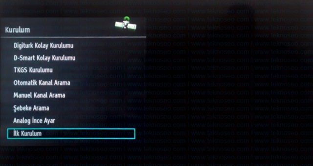 hi-level smart tv,turksat 4a,uydu ayarlar,kanal arama,sinyal yok