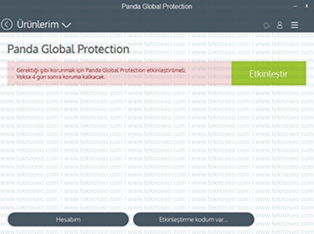 panda global protection,panda global protection etkinleştirme,panda global protection kurulumu,panda global protection nasıl yüklenir