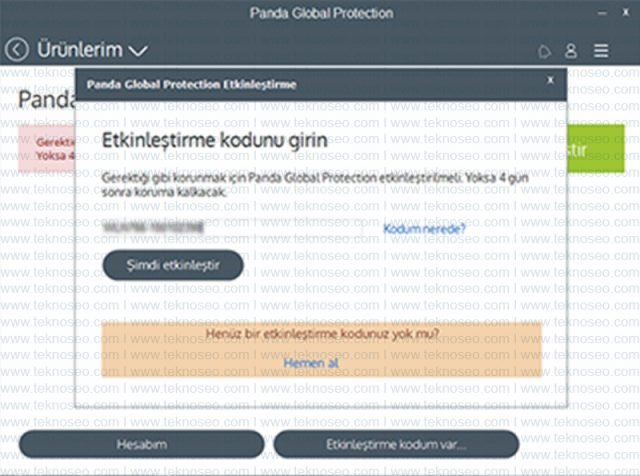 panda global protection,panda global protection etkinleştirme,panda global protection kurulumu,panda global protection nasıl yüklenir