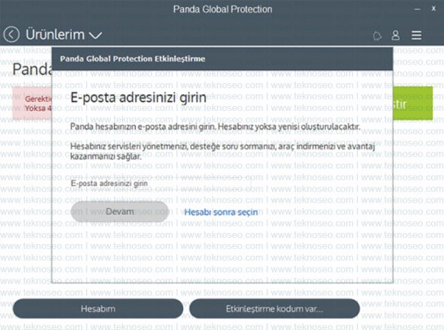 panda global protection,panda global protection etkinleştirme,panda global protection kurulumu,panda global protection nasıl yüklenir