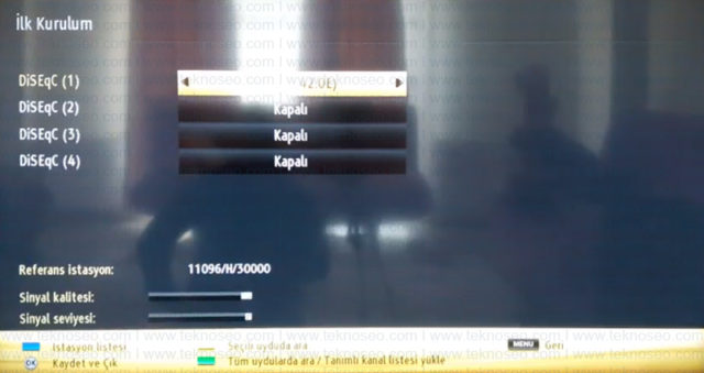 seg smart tv,turksat 4a,uydu ayarları,kanal arama,sinyal yok