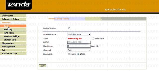 tenda w150d arayüz giriş şifresi,tenda w150d modem kurulumu,tenda w150d kablosuz ayarları,tenda w150d sıfırlama