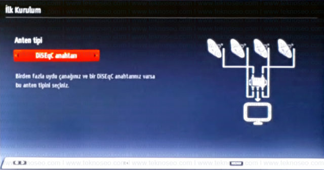vestel smart tv,turksat 4a,kanal arama,uydu ayarları,sinyal yok