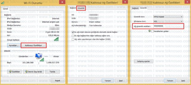 windows 10,wi-fi şifresi,kayıtlı kablosuz ağ şifresi,kayıtlı kablosuz ağ şifresini öğrenme