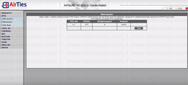 airties rt-102 arayüz giriş şifresi,airties rt-102 modem kurulumu,airties rt-102 sıfırlama,airties rt-102 internet ayarları