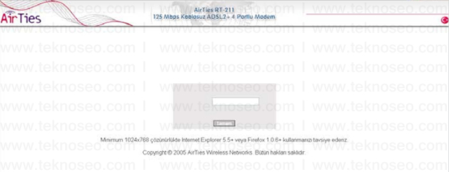 airties rt-211 arayüz giriş şifresi,airties rt-211 modem kurulumu,airties rt-211 kablosuz ayarları,airties rt-211 sıfırlama