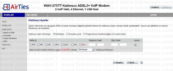 airties wav-275tt arayüz giriş şifresi,airties wav-275tt modem kurulumu,airties wav-275tt kablosuz ayarları,airties wav-275tt sıfırlama