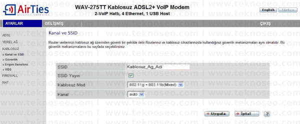 airties wav-275tt arayüz giriş şifresi,airties wav-275tt modem kurulumu,airties wav-275tt kablosuz ayarları,airties wav-275tt sıfırlama