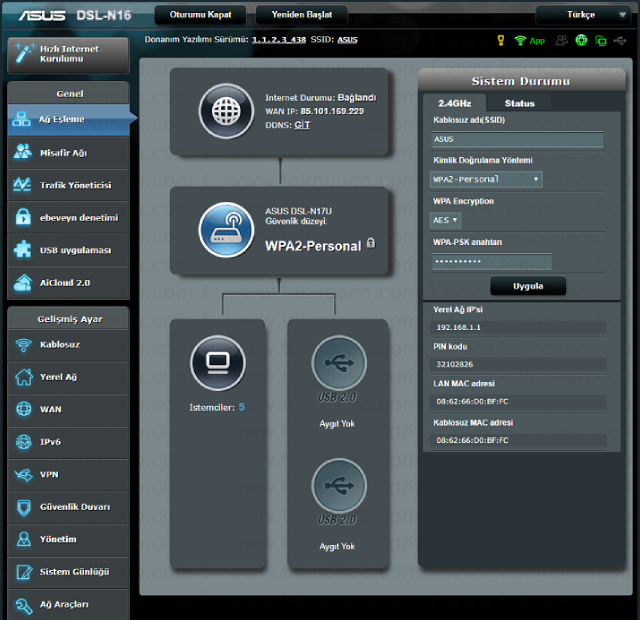 asus dsl-n16 arayüz giriş şifresi,asus dsl-n16 modem kurulumu,asus dsl-n16 kablosuz ayarları,asus dsl-n16 sıfırlama