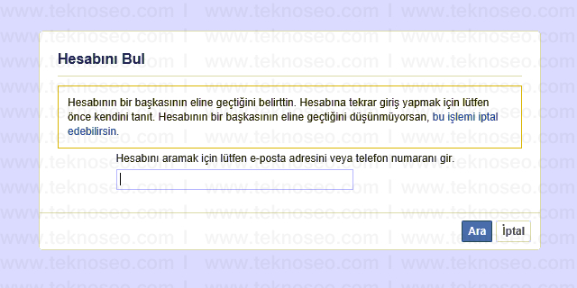 çalınan facebook hesabını geri alma,facebook.com hacked,facebook şifrem değiştirilmiş,facebook hesabım başkasının eline geçti,facebook