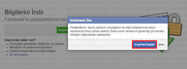 facebook verilerinin kopyasını indirme,facebook mesajlarını arşivleme,facebook'ta silinmiş mesajları geri getirme,facebook'ta silinmiş fotoğrafları geri alma