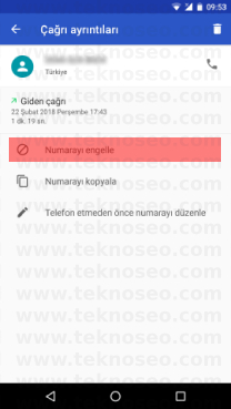 android 7.1.1 numara engelleme,general mobile android one numara engelleme nasıl olur,general mobile gm5 plus numara engelleme,numara engelleme kaldırma