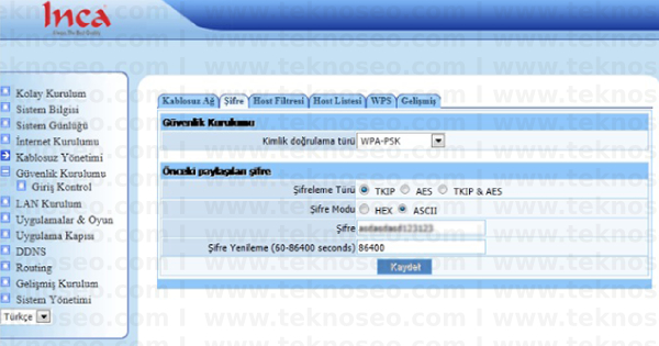 inca im-205nx arayüz giriş şifresi,inca im-205nx modem kurulumu,inca im-205nx kablosuz ayarları,inca im-205nx sıfırlama