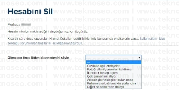instagram hesap silme,instagram hesap silme linki,instagram hesap kapatma linki,telefondan instagram hesap silme