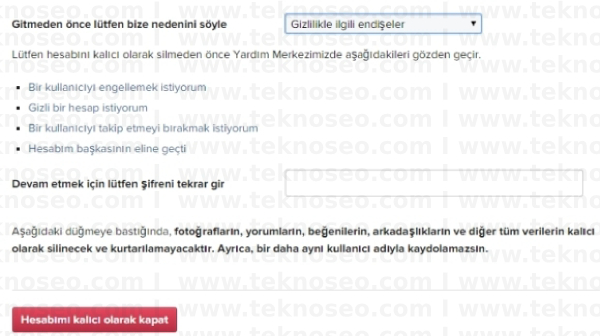 instagram hesap silme,instagram hesap silme linki,instagram hesap kapatma linki,telefondan instagram hesap silme