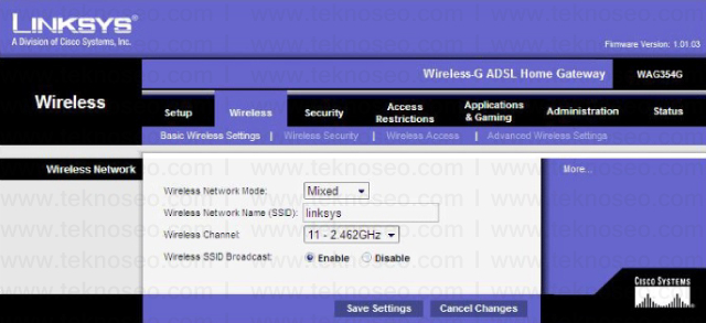 linksys cisco wag354g arayüz giriş şifresi,linksys cisco wag354g modem kurulumu,linksys cisco wag354g kablosuz ayarları,linksys cisco wag354g sıfırlama