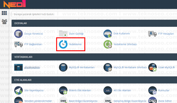 wordpress yedek alma,wordpress alınan yedeği geri yükleme,ftp yedek alma,cpanel üzerinden yedek alma,cpanel üzerinden yedek geri yükleme