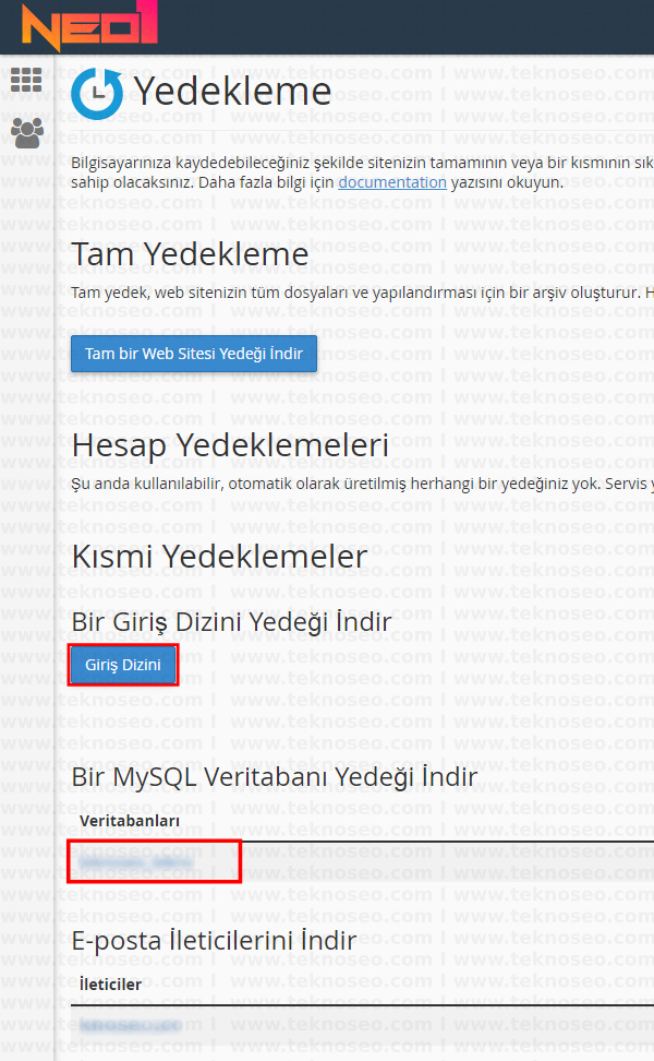 wordpress yedek alma,wordpress alınan yedeği geri yükleme,ftp yedek alma,cpanel üzerinden yedek alma,cpanel üzerinden yedek geri yükleme