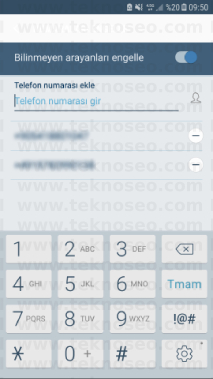 samsung numara engelleme,numara engelleme nasıl yapılır,android numara engelleme,samsung numara engelleme kaldırma