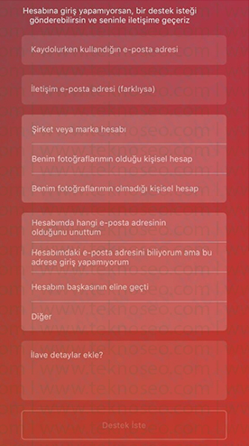 instagram hesabım çalındı,instagram şifremi unuttum,instagram çalınan hesabı kurtarma,instagram hesabım başkasının eline geçti,instagram şifremi unuttum e-postamı bilmiyorum