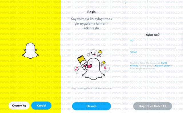 snapchat,snapchat yeni hesap oluşturma,snapchat yeni hesap nasıl oluşturulur,snapchat yeni üyelik,hesap açma
