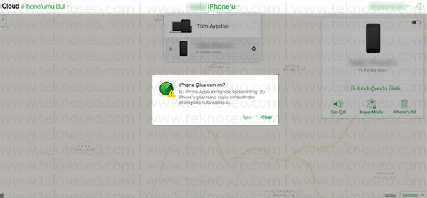 iphone bul kapatma pc,iphone bul nasıl kapatılır,pc üzerinden iphone bul özelliği nasıl kapatılır,iphone'umu bul özelliğini kapatma bilgisayardan
