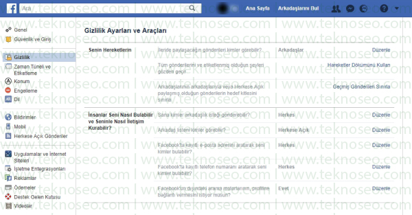 facebook arkadaş listesi nasıl gizlenir,facebook arkadaş listem görünmüyor,facebook arkadaş listesi gizleme resimli anlatım,facebook arkadaş listesini görünür yapma