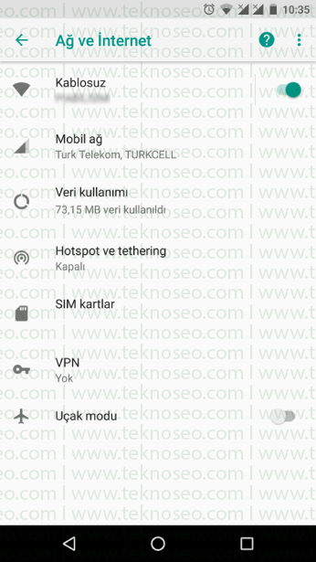 general mobile ıp tanımlama,general mobile dns tanımlama,general mobile yasaklı sitelere nasıl girilir,general mobile cihazlarda dns değiştirme