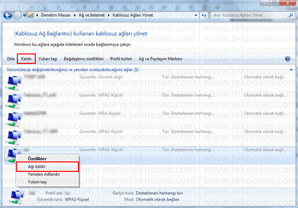 windows 7 internet simgesinde çarpı var,wireless kırmızı çarpı işareti nedir,windows 7 kablosuz ağ nasıl unutturulur,windows 7 kablosuz ağları yönetme