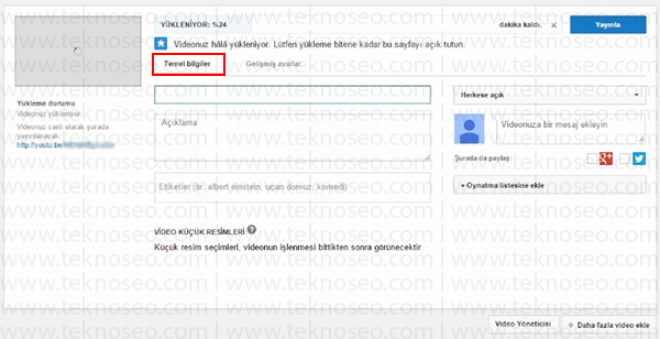 youtube video yükleme,youtube video yüklenmiyor,youtube video yükleme ayarları,youtube video yükleme nasıl yapılır