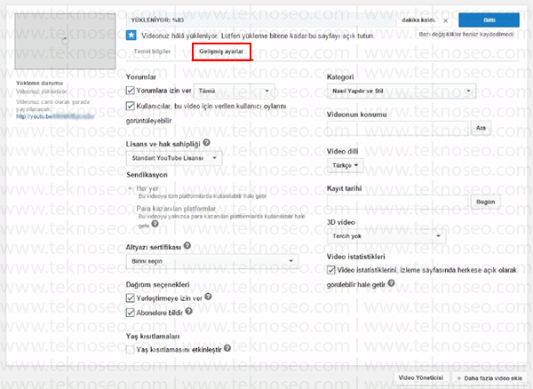 youtube video yükleme,youtube video yüklenmiyor,youtube video yükleme ayarları,youtube video yükleme nasıl yapılır