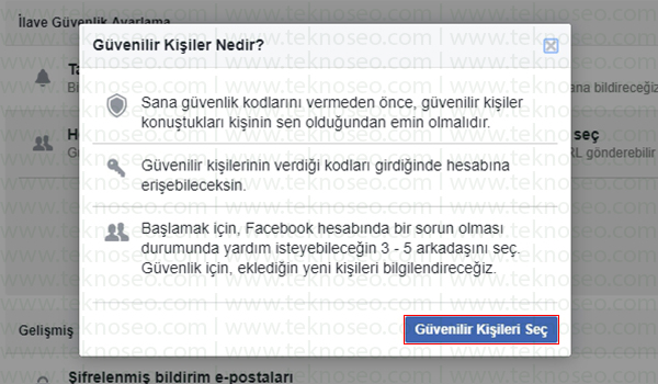 facebook güvenilir kişi ekleme,facebook güvenilir kişi nedir,facebook güvenilir kişi seçme,facebook güvenilir kişi nasıl eklenir