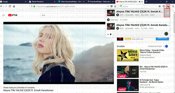 video indirme,video indirme programı,video downloadhelper,firefox video indirme nasıl yapılır,video indirme eklentisi