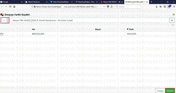 video indirme,video indirme programı,video downloadhelper,firefox video indirme nasıl yapılır,video indirme eklentisi