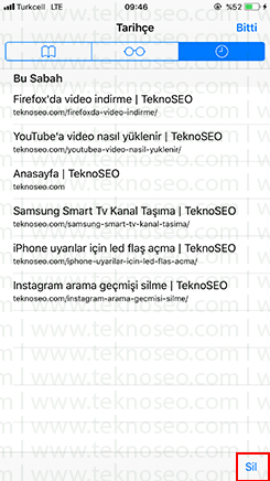 iphone safari temizleme,iphone safari geçmişi temizleme,iphone safari geçmişi görüntüleme,iphone safari geçmişi bulma,iphone safari tarayıcı geçmişi nasıl silinir