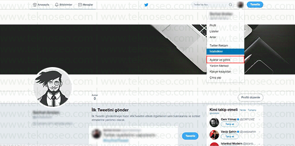 tweetlerimi korumaya al,tweet gizlilik ayarları,twitterda tweet gizleme,twitter hesap kilitleme