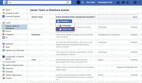 izinsiz paylaşım,gönderi paylaşımı engelleme,gönderi paylaşımı kapatma,facebook başkalarının paylaşımlarını engelleme