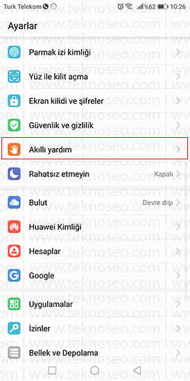 tek elle kullanım modu,huawei telefonlarda tel elle kullanım özelliği nasıl açılır,huawei telefonlarda ekran küçültme,mini ekran görünümü nedir