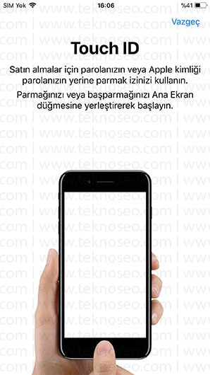 iphone parmak izi tanımlama,touch ıd nedir,iphone cihazlarda parmak izi nasıl yapılır,iphone birden fazla parmak izi tanımlama