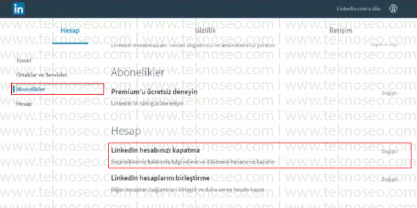 linkedin hesap silme,linkedin hesap kapatma,linkedin hesap kapatma linki,linkedin tamamen hesap silme
