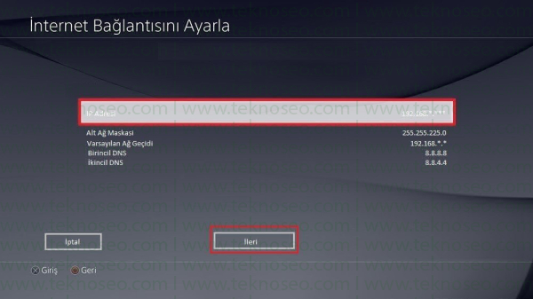ps4 statik ip atama,ps4 ip sabitleme nasıl yapılır,ps4 sabit ip ayarları,ps4 port açma