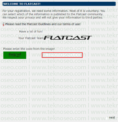 flatcast,hesap oluşturma,flatcast yeni hesap oluşturma,flatcast nick nasıl alınır,flatcast yeni üye ol