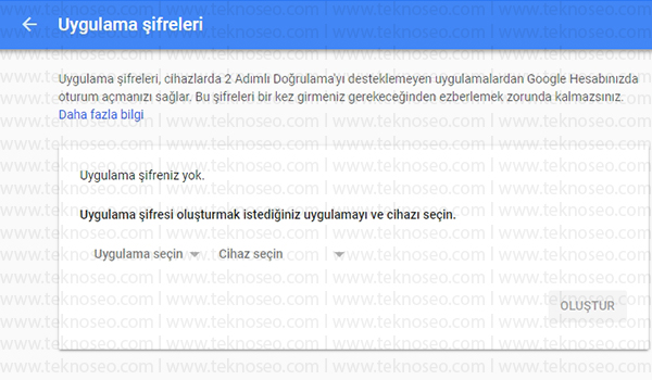 gmail uygulamaya özel şifre oluşturma,uygulamaya özel şifre oluşturma,gmail outlook için şifre oluşturma,gmail özel şifre tanımlaması nasıl yapılır