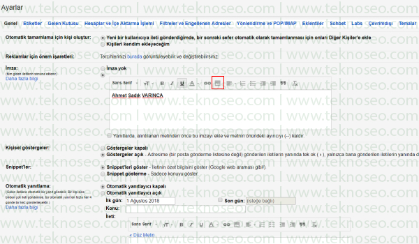 maile imza ekleme gmail,mailde kartvizit oluşturma,gmail imza logo ekleme,gmail'de imza nasıl eklenir