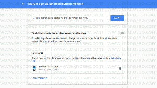 google 2 adımlı doğrulama,google hesap güvenliği,google hesap güvenliği için telefon onayı,google hesap 2 adımlı doğrulama nasıl yapılır